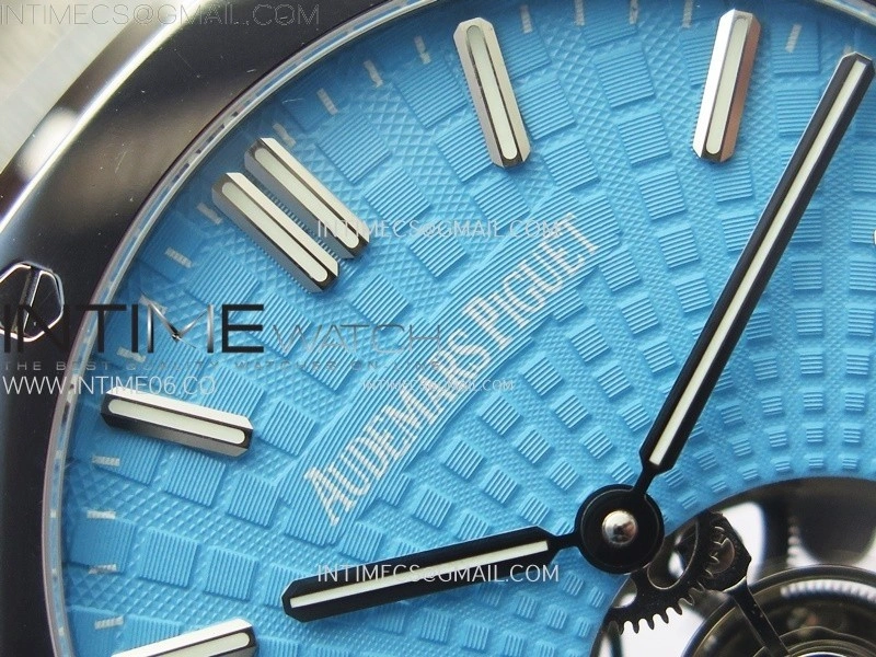 Royal Oak SIHH SS Tourbillon BBS Tiffany Blue Dial on SS Bracelet A2924