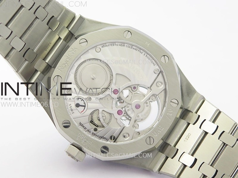 Royal Oak SIHH SS Tourbillon BBS Tiffany Blue Dial on SS Bracelet A2924