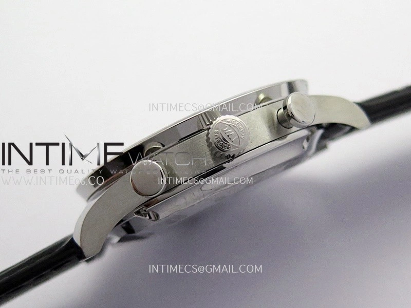 Portuguese Chrono IW371615 SS APSF 1:1 Best Edition Green Dial On Black Leather Strap Asian Super Clone 69355