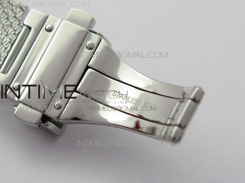 La D de dior Satine SS Crystal Bezel 8848F 1:1 Best Edition MOP White Dial on SS bracelet Swiss Quartz