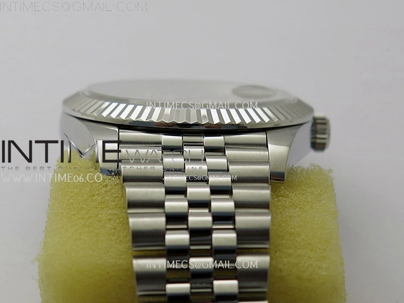 DateJust 126334 904L SS JDF 1:1 Best Edition Blue Fluted Dial Stick Markers on Jubilee 904L SS Bracelet
