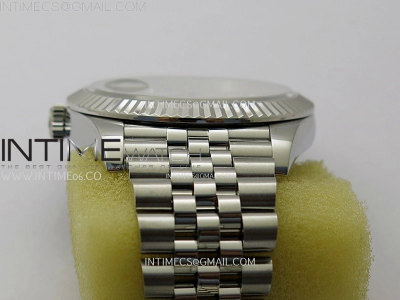 DateJust 126334 904L SS JDF 1:1 Best Edition Blue Fluted Dial Stick Markers on Jubilee 904L SS Bracelet