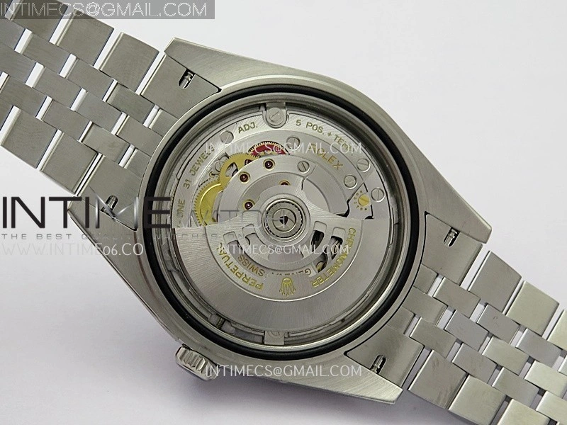 DateJust 41mm 126334 904 SS QF V2 1:1 Best Edition Blue Fluted Dial Stick Marker On Jubilee Bracelet SH3235