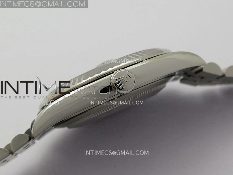 DateJust 41 126334 904L SS V2 VSF 1:1 Best Edition Gray Dial Green Roman Marker On Jubilee Bracelet DD3235