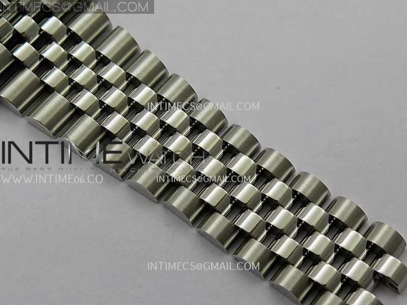 DateJust 41 126334 904L SS V2 VSF 1:1 Best Edition Gray Dial Green Roman Marker On Jubilee Bracelet DD3235