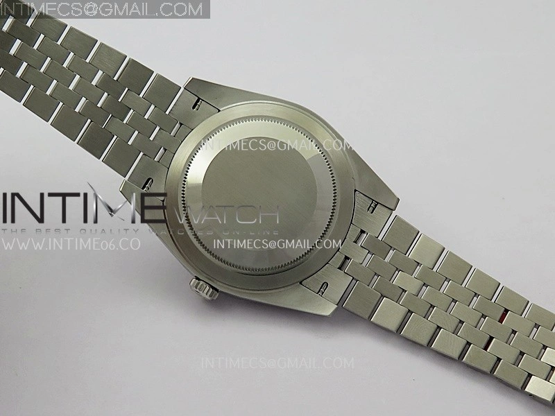 DateJust 41 126334 904L SS V2 VSF 1:1 Best Edition Gray Dial Green Roman Marker On Jubilee Bracelet DD3235