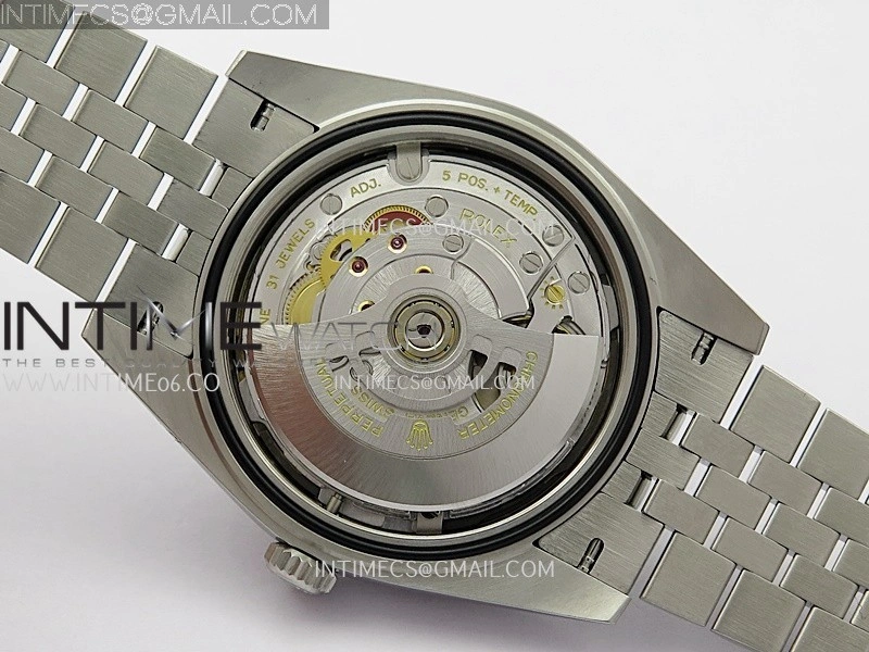 DateJust 41 126334 904L SS V2 VSF 1:1 Best Edition Gray Dial Green Roman Marker On Jubilee Bracelet DD3235