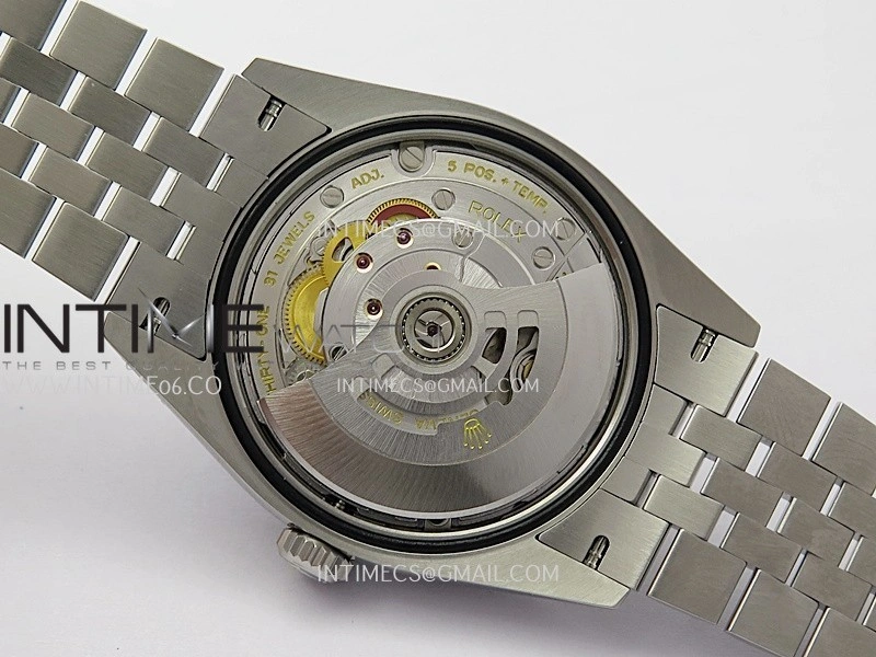 DateJust 126284 Diamond Bezel 904L SS VSF 1:1 Best Edition Blue Fluted Dial Diamond Marker On Jubilee Bracelet VS3235