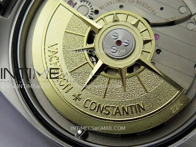 Overseas 4500V SS ZF 1:1 Best Edition Silver Dial on Black Rubber Strap Asian Super Clone 5100 V2