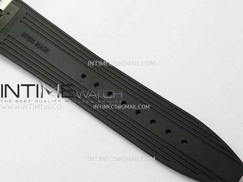 Overseas 4500V SS ZF 1:1 Best Edition Silver Dial on Black Rubber Strap Asian Super Clone 5100 V2