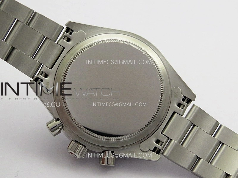 Daytona 6263 Tiffany SS Black Bezel MSF Best Edition Black Dial Silver Subdials On SS Bracelet Venus 75