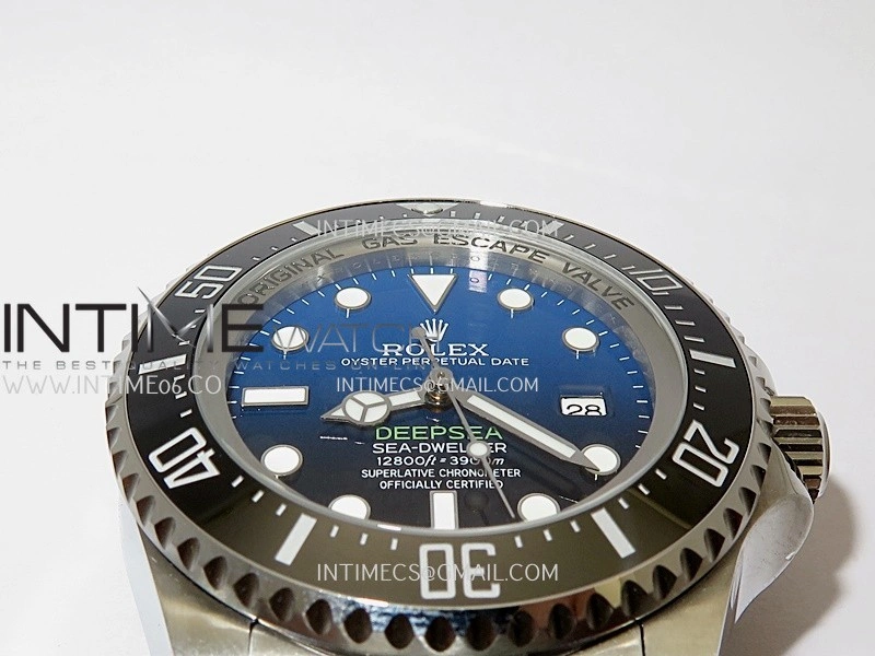 Sea-Dweller DEEPSEA 126660 "D-BLUE" 904L SS QF 1:1 Best Edition Blue Dial On Oyster Bracelet SH3235