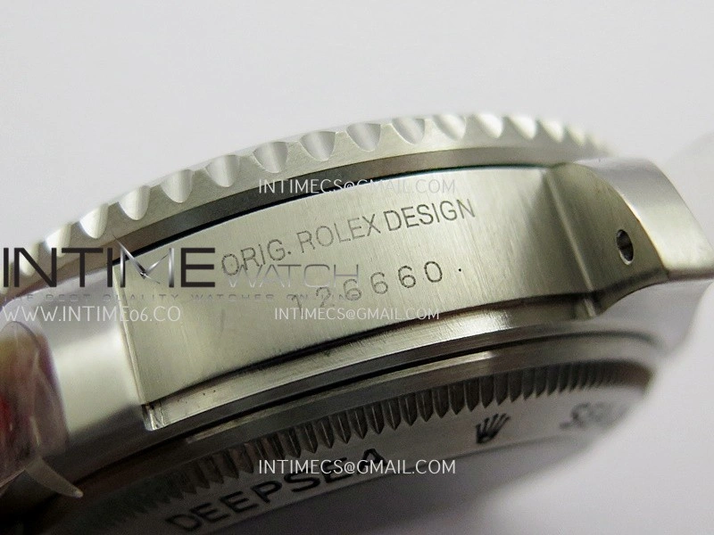 Sea-Dweller DEEPSEA 126660 "D-BLUE" 904L SS QF 1:1 Best Edition Blue Dial On Oyster Bracelet SH3235