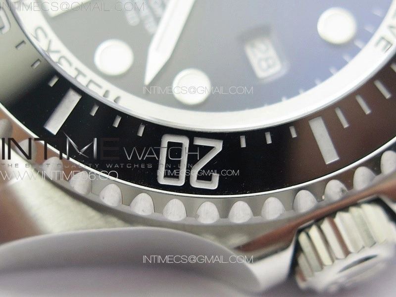 Sea-Dweller DEEPSEA 126660 "D-BLUE" SS GMF 1:1 Best Edition New Blue Dial On Oyster Bracelet VR3235