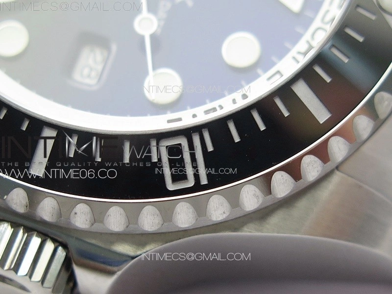 Sea-Dweller DEEPSEA 126660 "D-BLUE" SS GMF 1:1 Best Edition New Blue Dial On Oyster Bracelet VR3235