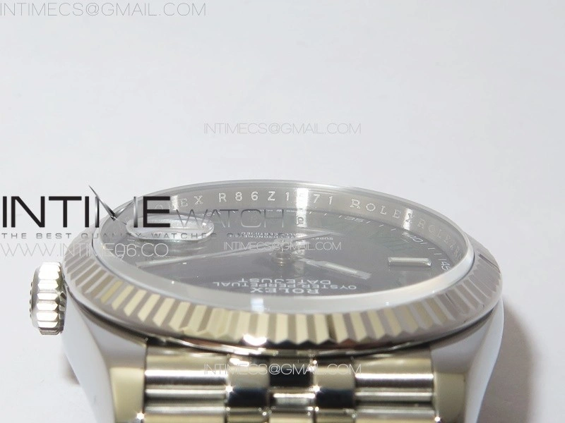 DateJust 36 SS 126234 VSF 1:1 Best Edition 904L Steel Gray Dial Roman Markers on Jubilee Bracelet VS3235