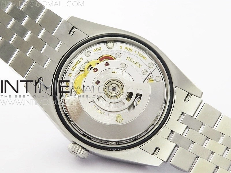 DateJust 36 SS 126234 VSF 1:1 Best Edition 904L Steel Gray Dial Roman Markers on Jubilee Bracelet VS3235