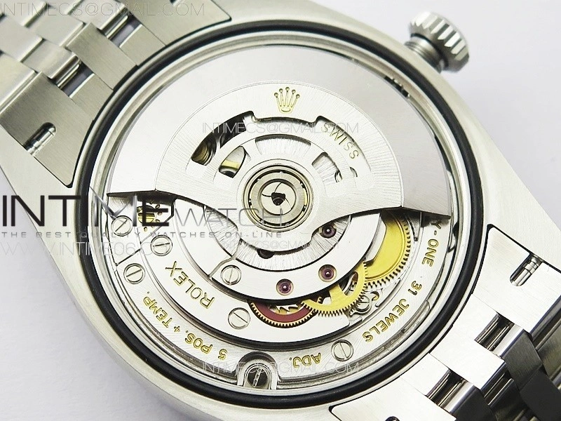 DateJust 36 SS 126234 VSF 1:1 Best Edition 904L Steel Gray Dial Roman Markers on Jubilee Bracelet VS3235