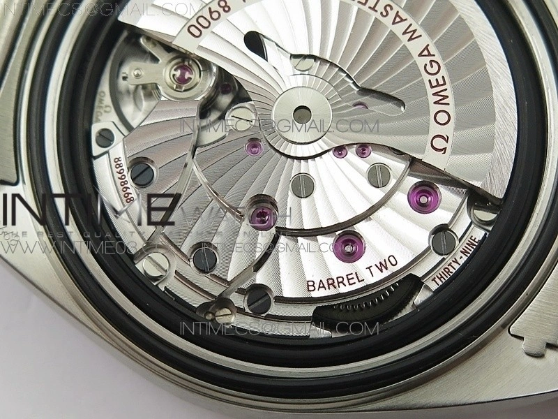 Aqua Terra 150M Master Chronometers VSF 1:1 Best Edition Black Dial Green second hand on SS Bracelet A8900 Super Clone