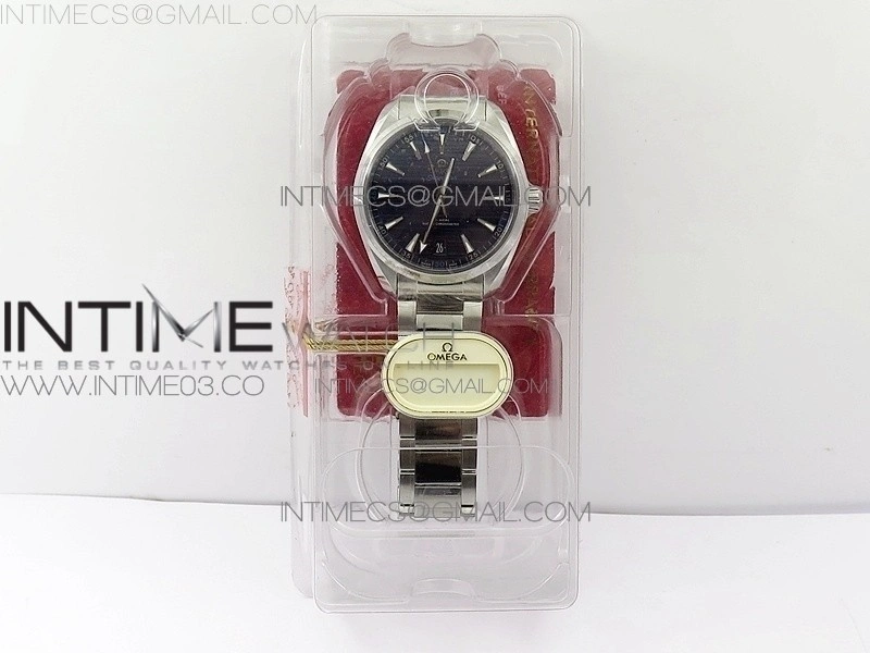 Aqua Terra 150M Master Chronometers VSF 1:1 Best Edition Black Dial Green second hand on SS Bracelet A8900 Super Clone