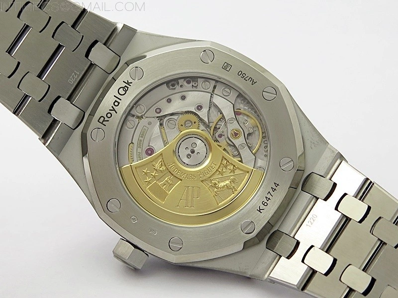 Royal Oak 37mm 15454 Frosted SS APSF 1:1 Best Edition Black Textured Dial on Frosted SS Bracelet SA3120 Super Clone