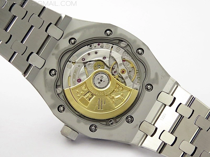 Royal Oak 37mm 15454 Frosted SS APSF 1:1 Best Edition Black Textured Dial on Frosted SS Bracelet SA3120 Super Clone