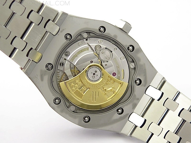 Royal Oak 37mm 15454 Frosted SS APSF 1:1 Best Edition Black Textured Dial on Frosted SS Bracelet SA3120 Super Clone