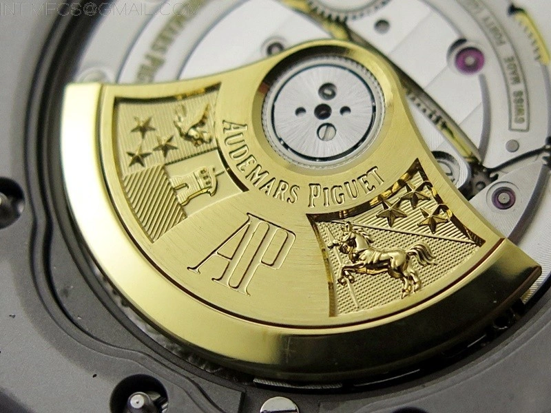 Royal Oak 37mm 15454 Frosted SS APSF 1:1 Best Edition Black Textured Dial on Frosted SS Bracelet SA3120 Super Clone