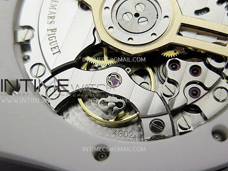 Royal Oak 15500 White Ceramic APSF 1:1 Best Edition Celebration Dial On White Ceramic Bracelet SA4302 Super Clone