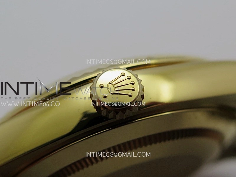 Day Date 228238 40mm 904L YG VSF 1:1 Best Edition Green Ombre Dial Roman Marker On YG President Bracelet DD3255