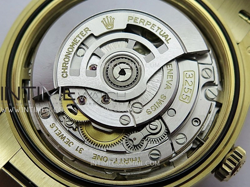 Day Date 228238 40mm 904L YG VSF 1:1 Best Edition Green Ombre Dial Roman Marker On YG President Bracelet DD3255