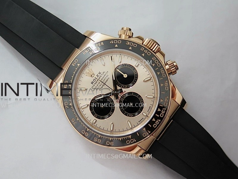 Daytona 126515 Gain Weight VSF 1:1 Best Edition RG Dial Black Subdial Stick Marker On Oysterflex Strap DD4131