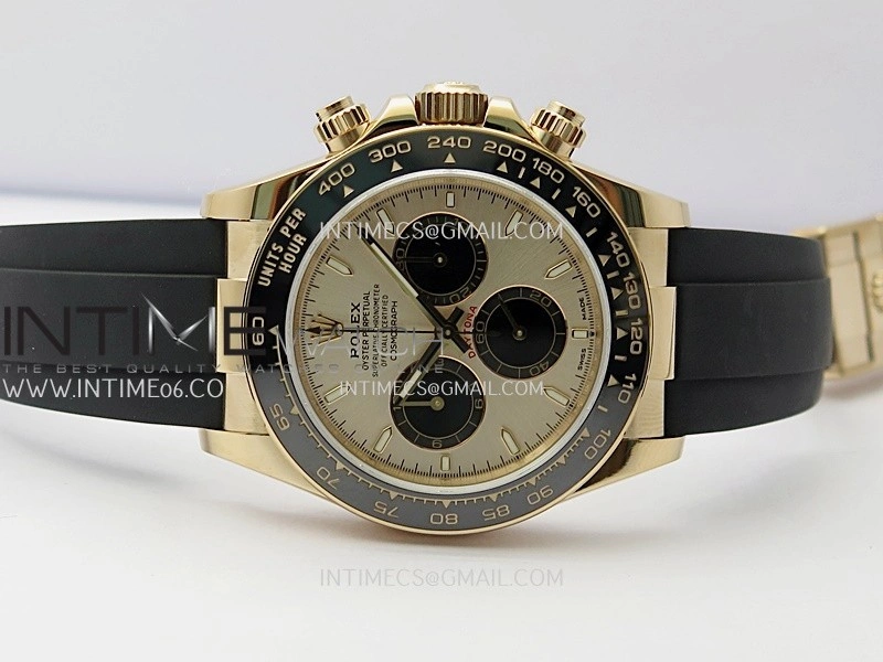 Daytona 126515 Gain Weight VSF 1:1 Best Edition RG Dial Black Subdial Stick Marker On Oysterflex Strap DD4131