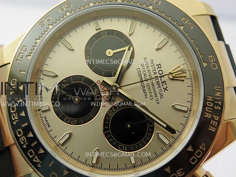 Daytona 126515 Gain Weight VSF 1:1 Best Edition RG Dial Black Subdial Stick Marker On Oysterflex Strap DD4131