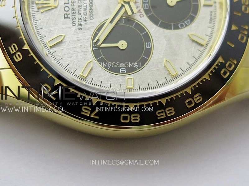 Daytona 126518 Gain Weight APSF 1:1 Best Edition Real Meteorite Dial Sticks Markers on Oysterflex Strap SH4131
