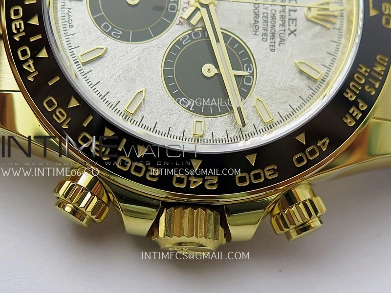 Daytona 126518 Gain Weight APSF 1:1 Best Edition Real Meteorite Dial Sticks Markers on Oysterflex Strap SH4131