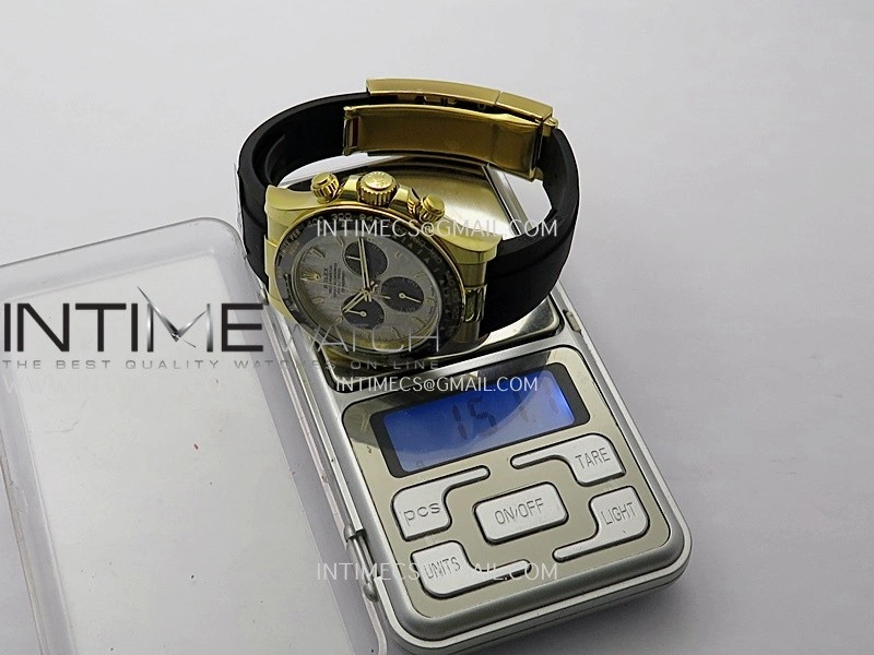 Daytona 126518 Gain Weight APSF 1:1 Best Edition Real Meteorite Dial Sticks Markers on Oysterflex Strap SH4131