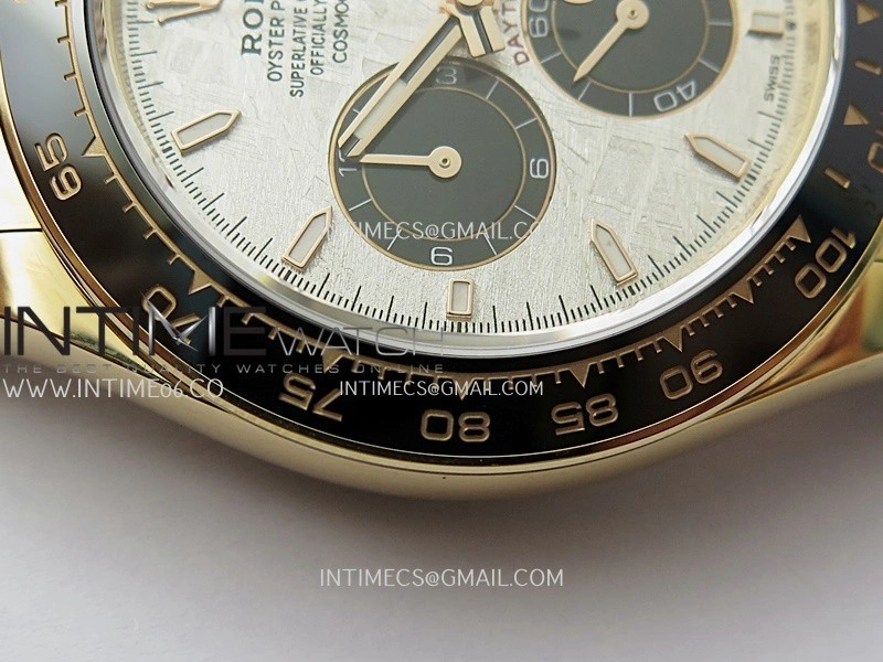 Daytona 126515 Gain Weight APSF 1:1 Best Edition Real Meteorite Dial Sticks Markers on Oysterflex Strap SH4131
