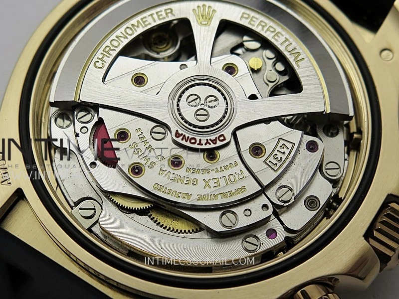 Daytona 126515 Gain Weight APSF 1:1 Best Edition Real Meteorite Dial Sticks Markers on Oysterflex Strap SH4131