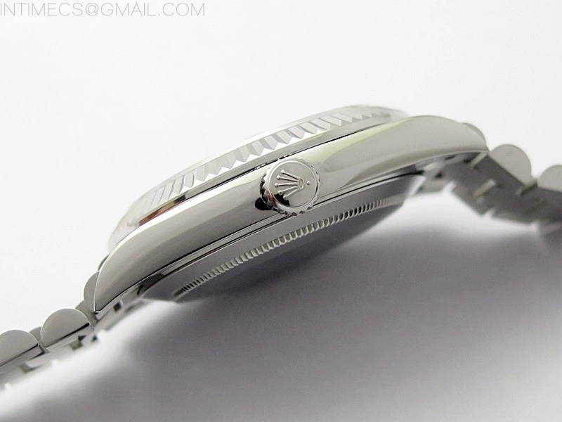 Day Date 40mm 228239 Gain Weight SS tungsten APSF 1:1 Best Edition Silver Dial T Crystals Markers on SS President Bracelet A2836