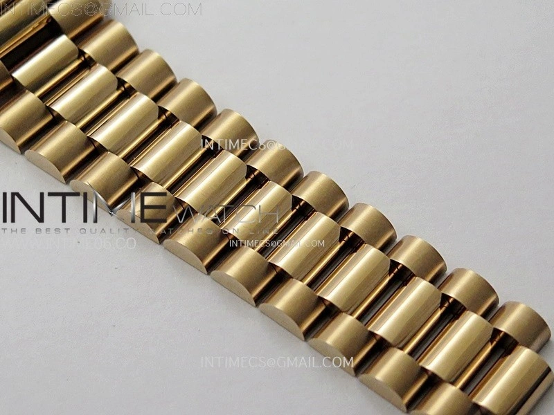 Day Date 36mm Gain Weight RG tungsten APSF 1:1 Best Edition Turquoise Dial Diamond Markers on SS President Bracelet A3255