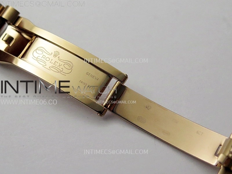 Day Date 36mm Gain Weight RG tungsten APSF 1:1 Best Edition White MOP Dial Diamond Markers on SS President Bracelet A3255