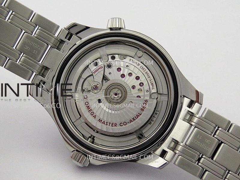 Seamaster Diver 300M Americas Cup SS V4 VSF 1:1 Best Edition White Wave Ceramic Dial On SS Bracelet Super Clone Asian 8800