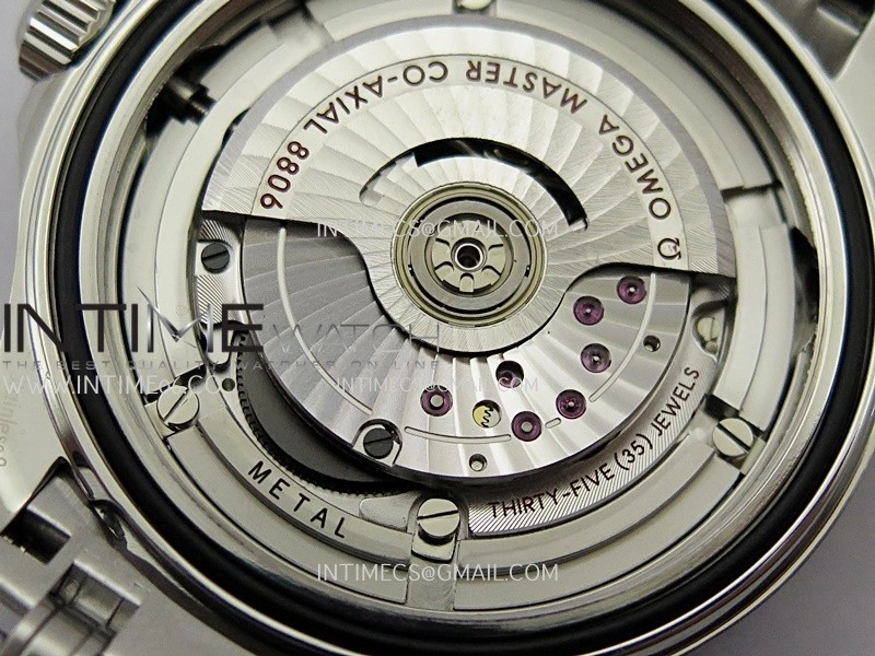 Seamaster Diver 300M Americas Cup SS V4 VSF 1:1 Best Edition White Wave Ceramic Dial On SS Bracelet Super Clone Asian 8800