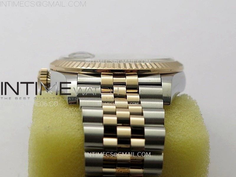 DateJust 36MM 126231 SS RG APSF 1:1 Best Edition Gray Dial Stick Markers on SS RG Jubilee Bracelet SA3235