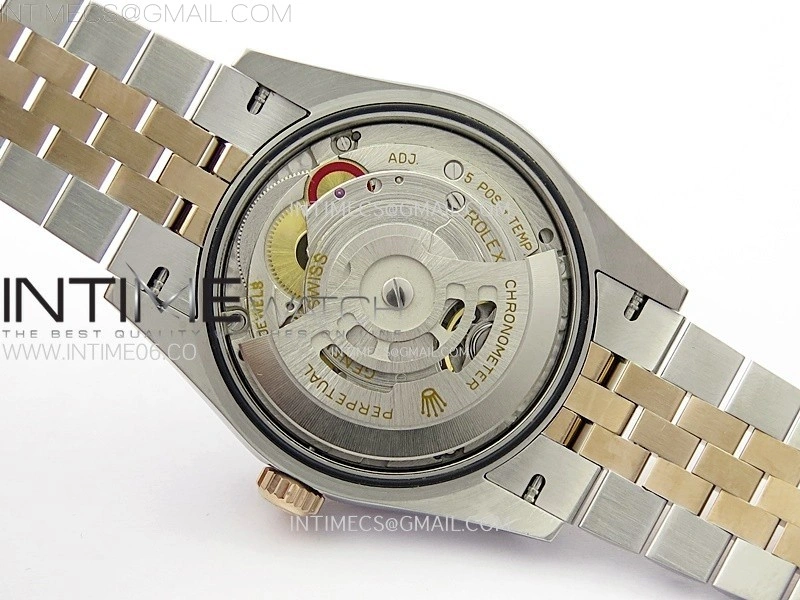DateJust 36MM 126231 SS RG APSF 1:1 Best Edition Gray Dial Stick Markers on SS RG Jubilee Bracelet SA3235