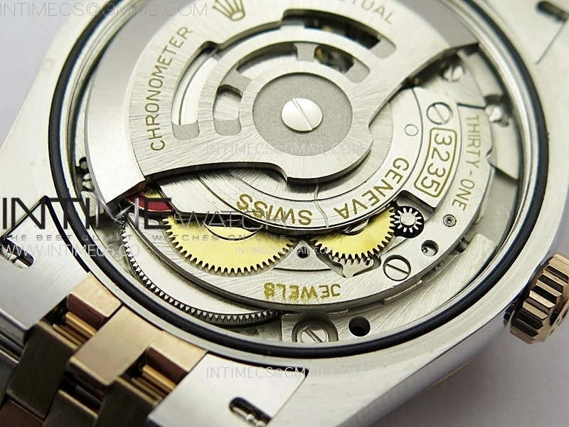 DateJust 36MM 126231 SS RG APSF 1:1 Best Edition Gray Dial Stick Markers on SS RG Jubilee Bracelet SA3235
