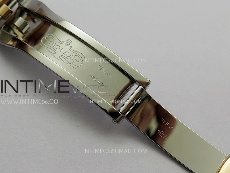 DateJust 36mm 126231 SS RG V2 QF 1:1 Best Edition Gray Dial Roman Marker On SS RG Jubilee Bracelet SH3235
