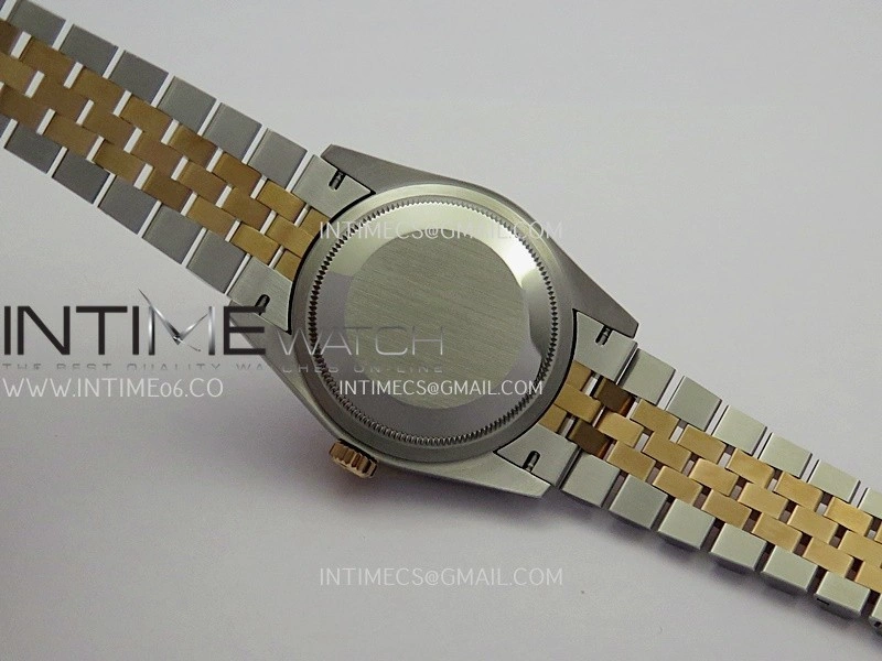 DateJust 36mm 126231 SS RG V2 QF 1:1 Best Edition Gray Dial Stick Marker On SS RG Jubilee Bracelet SH3235
