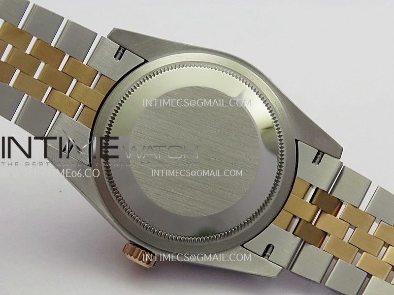 DateJust 36mm 126231 SS RG V2 QF 1:1 Best Edition Gray Dial Stick Marker On SS RG Jubilee Bracelet SH3235